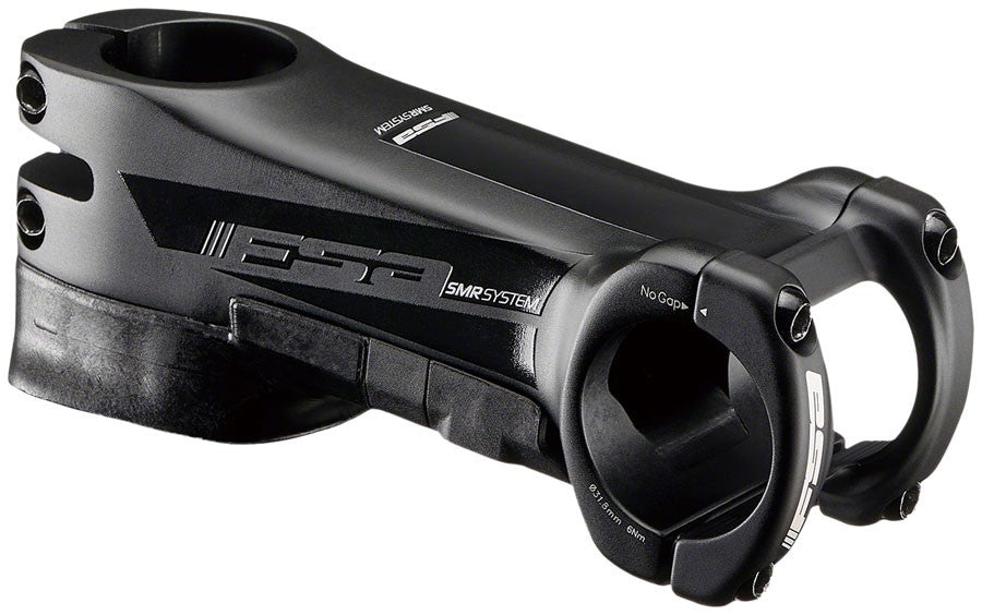 FSA NS SMR Stem 90mm 31.8mm Clamp -6 Angle 1 1/8" Alloy Black 1