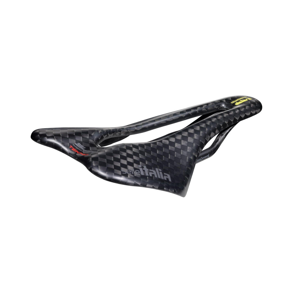 Selle Italia SLR Boost Tekno SuperFlow Saddle, S3 IDmatch, Carbon Rails, Black 1
