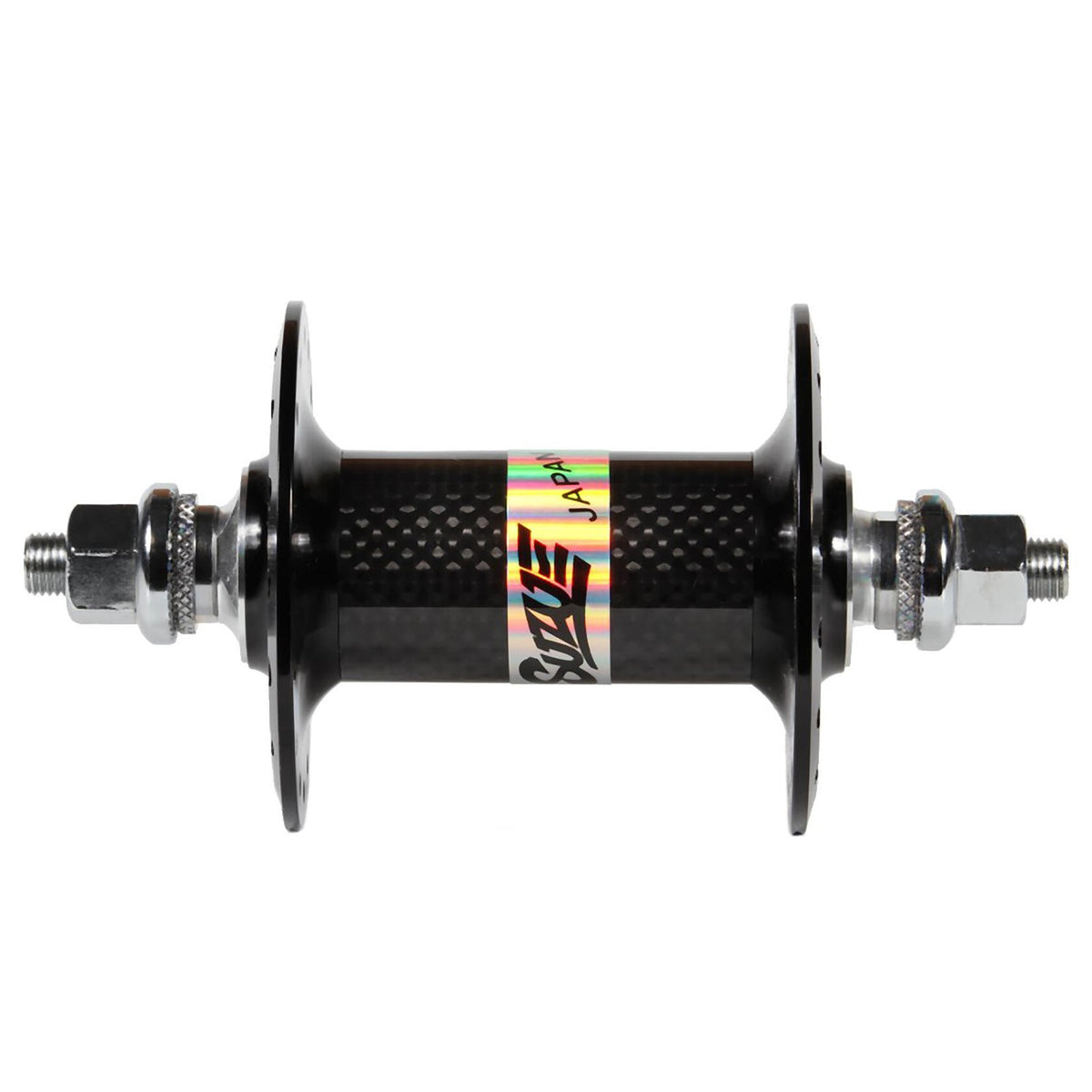 Suzue Carbon Pro Max SB Track Front Hub 32-Hole x 100mm Black - SZ1840 2