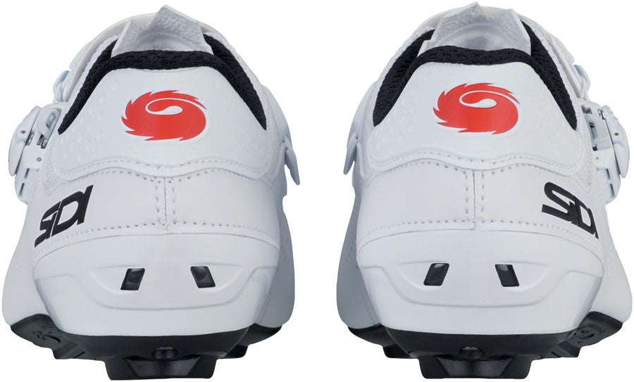 SIDI Genius 10 Road Cycling Shoes White Size 46 Unisex Dial Closure 4