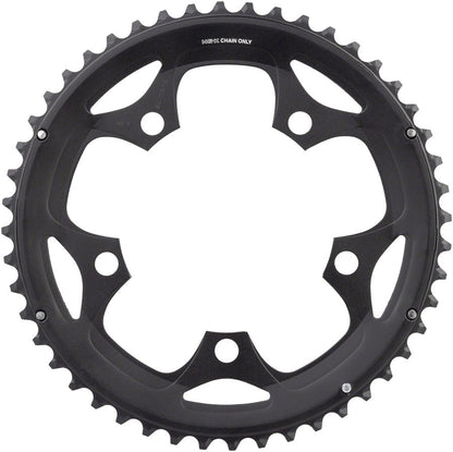 Shimano FC-R460 Chainring - 48t, 5-Bolt, 110 BCD, Black 2