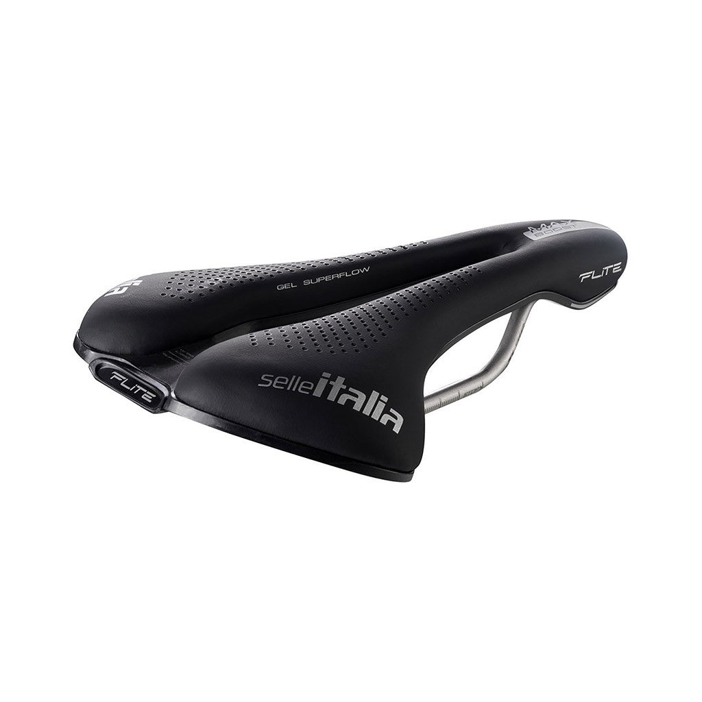 Selle Italia Max Flite Boost Gel Superflow Saddle, L3 ID, Ti 316 Rails, Black 1