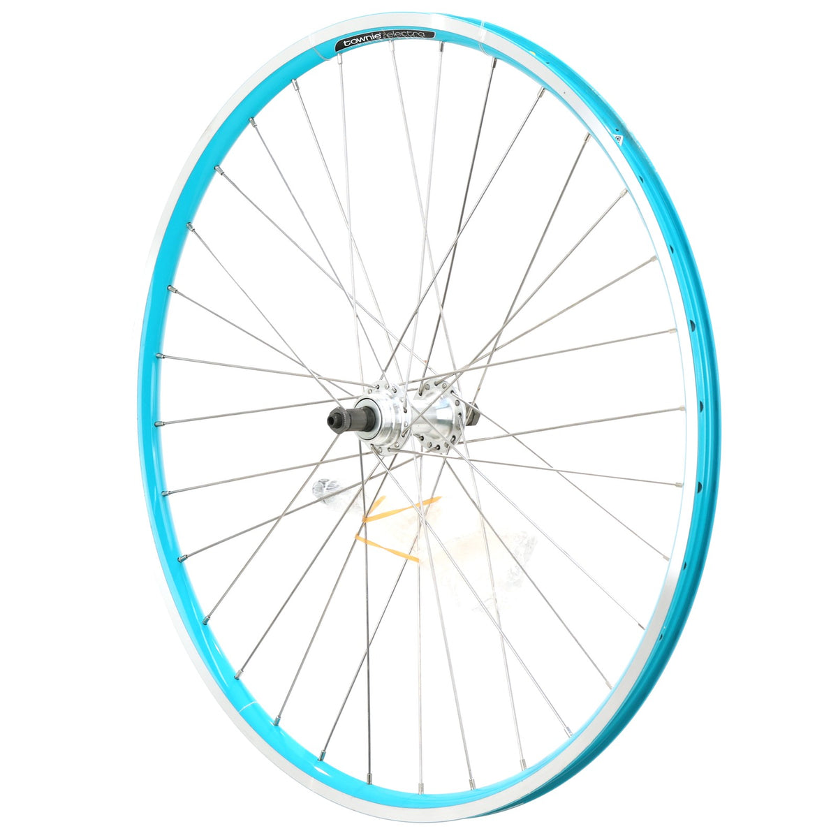 Electra Townie 7D 26'' Rear Wheel, Clincher, 135mm Threaded Hub, Rim Brake, QR 2