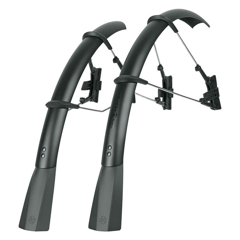 SKS RaceBlade Pro Clip-on Fenders 700C x 30mm Matte Black fits 700x25c Max Tire 1
