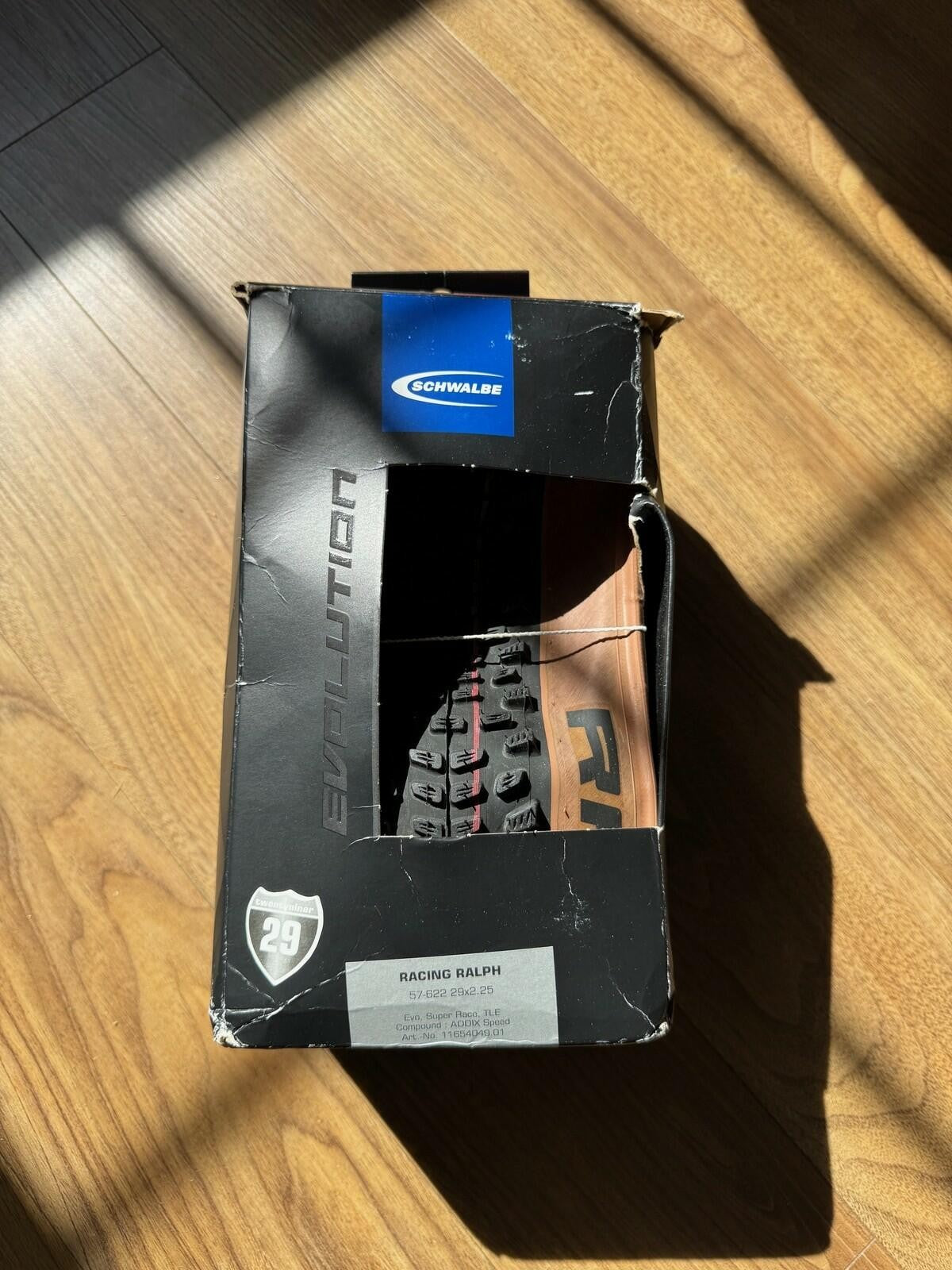Schwalbe Racing Ralph Tire - 29x2.25 Tubeless Fold Black/Transparent Evolution 1