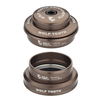 Wolf Tooth Wolf Tooth Premium Headsets - Espresso Upper and Lower ZS44/28.6 6mm 1