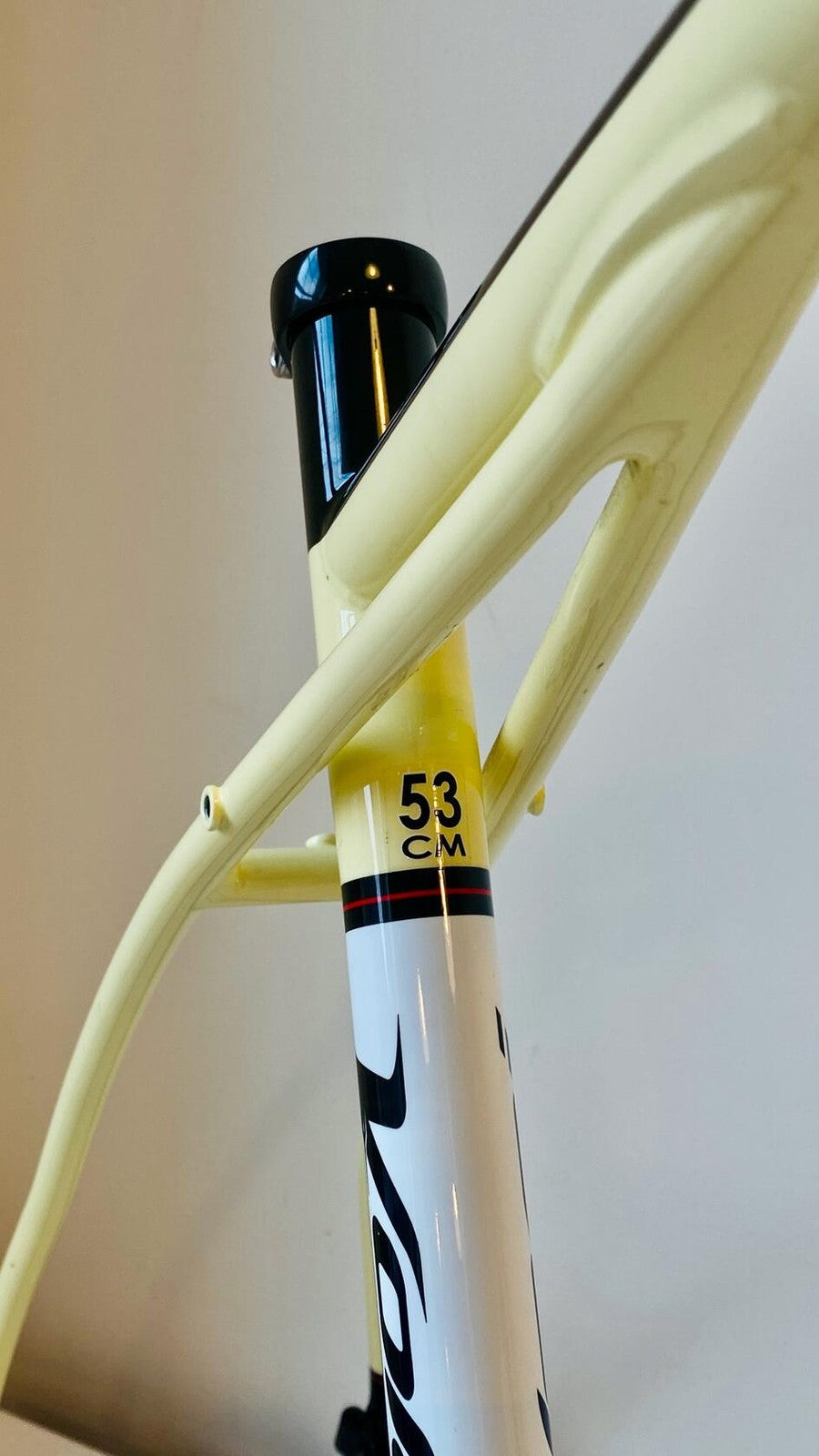 Volagi Viaje XL Cream Cr-Mo Frame & Full Carbon Fork 53cm BB386EVO 3