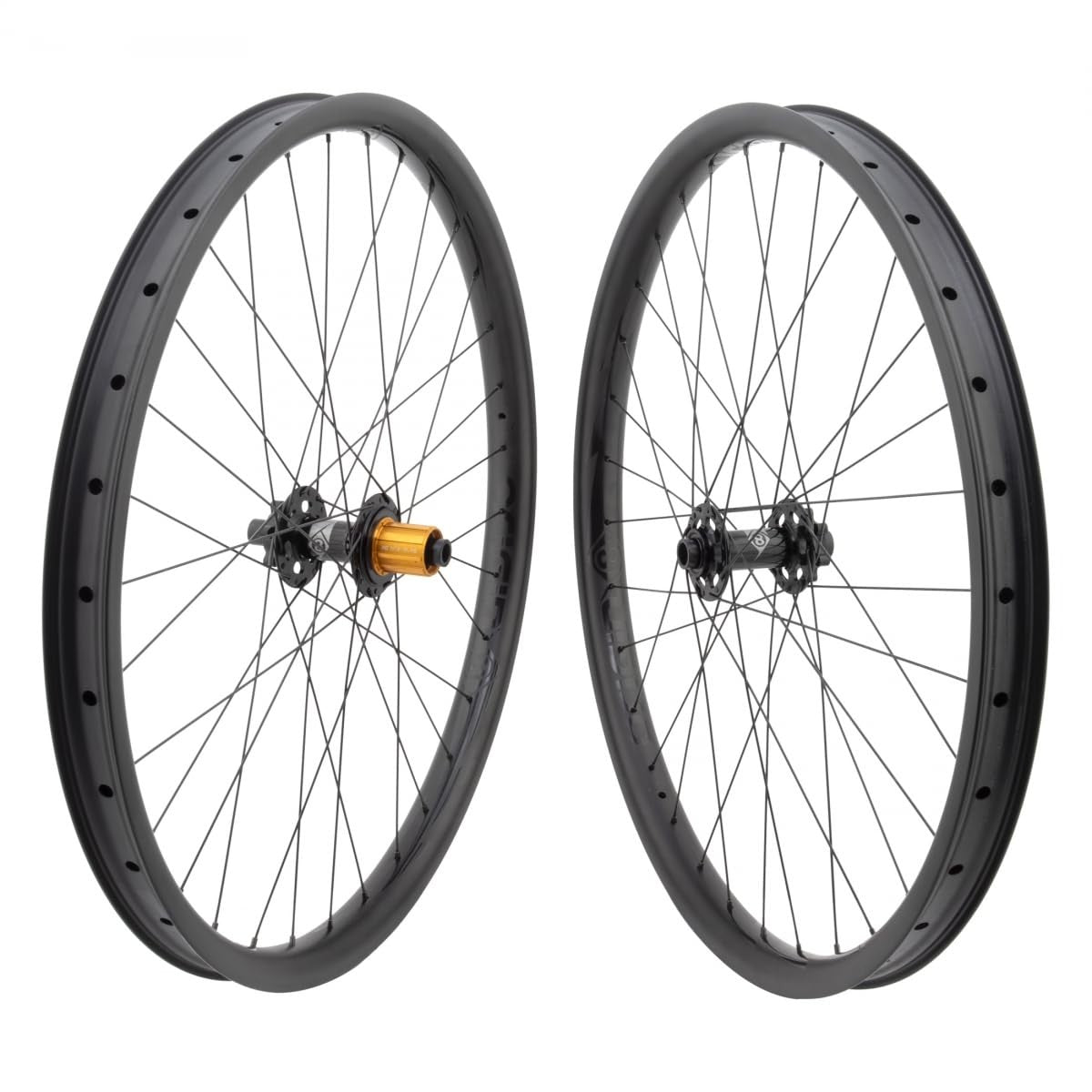 Wheel Master 27.5in Carbon Mountain Disc Double Wall 27.5in Set OR8 Bolt 1