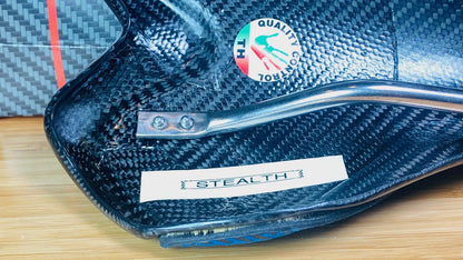 ARTE SELLE Stealth 2000 Carbon Titanium Rail Blue Racing Saddle Made in Italy 6
