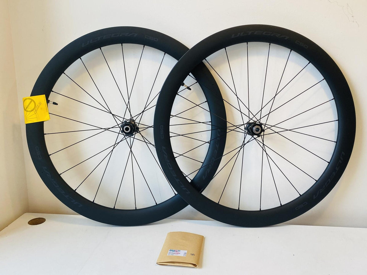 Shimano Ultegra R8170 C50 Carbon 700c Wheels 24H CL Disc 12x100/142mm TL 11/12s 1