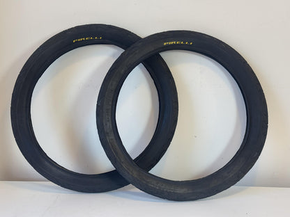 Pirelli Tornado Beta 20x2.125 Wire Bead Tires BMX Pair - Storage Wear 1