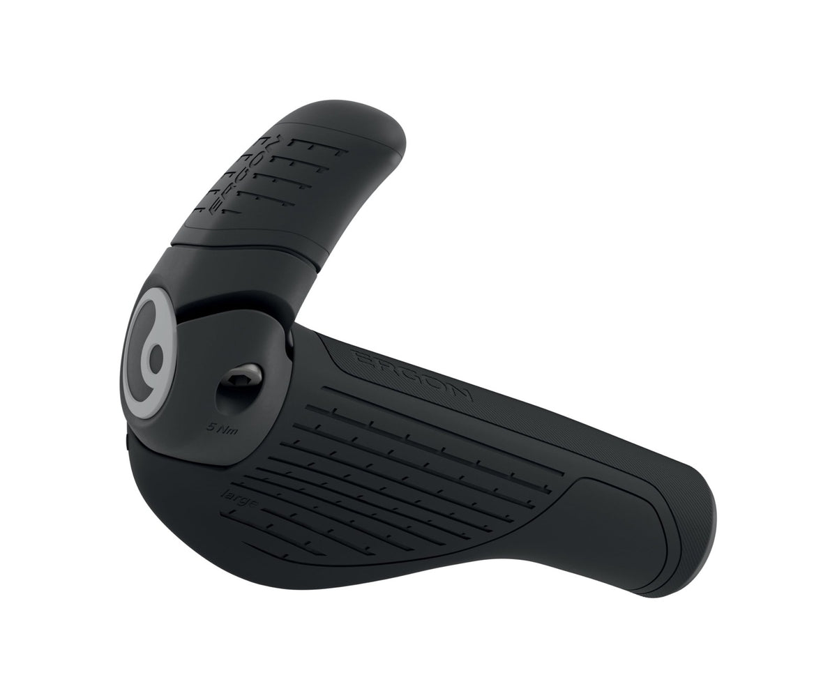 Ergon GS2 Evo Grips - Black/Gray, Lock-On, Large 3