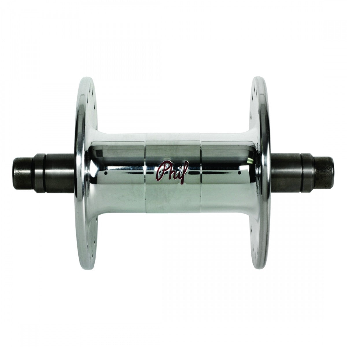 Phil Wood Classic Track FT 32H Silver Hub with Stainless Steel Lockring 1