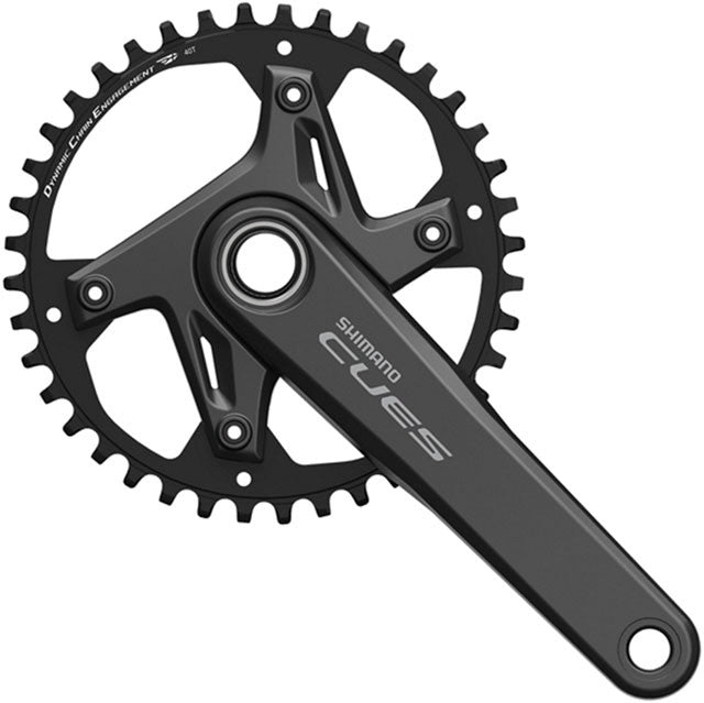 Shimano CUES FC-U6030-1 Crankset - 165/170/172.5/175mm, 40t/42t 1