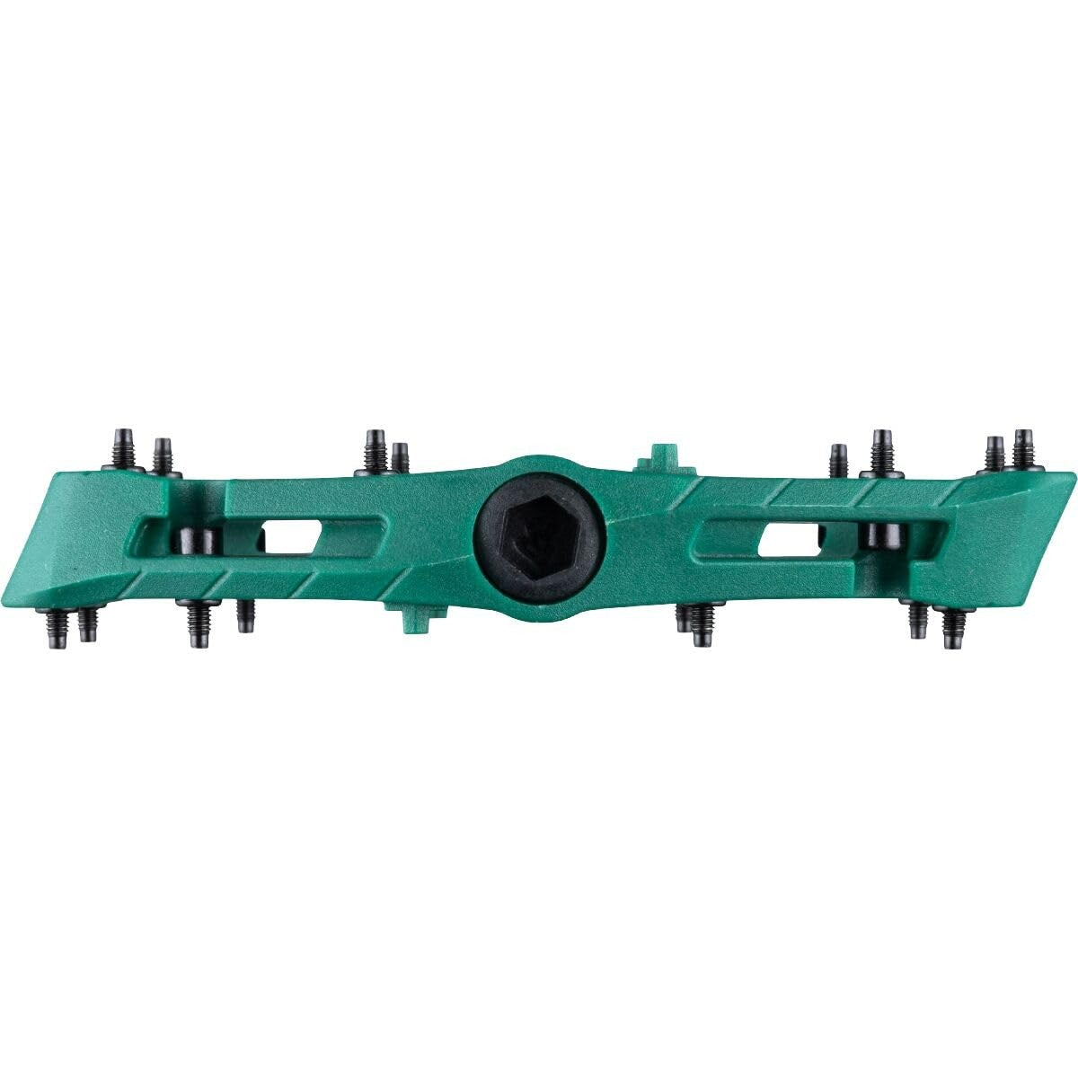 Raceface Chester Small Platform Pedals Body Nylon Spindle Cr-Mo 9/16" Green Pair 3