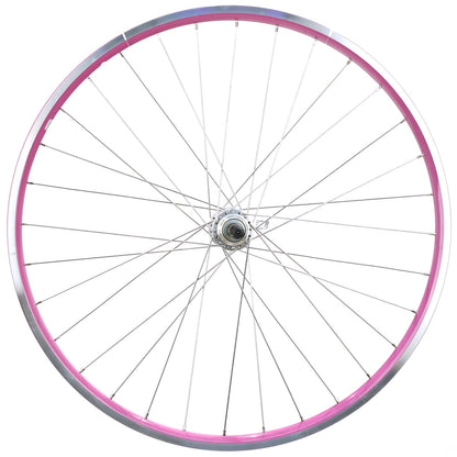 Electra Townie 21D Rear 26'' Wheel, Freewheel, Rim Brake, QR, Purple 5