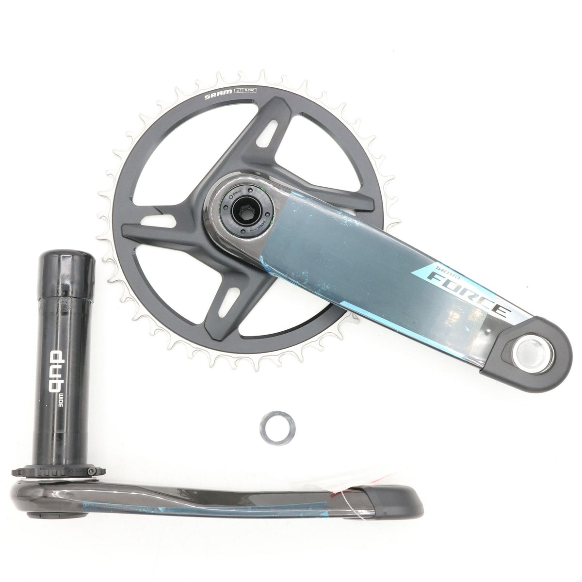 SRAM Force XPLR AXS E1 Quarq Power Meter Crankset 1x12/13 42T 1