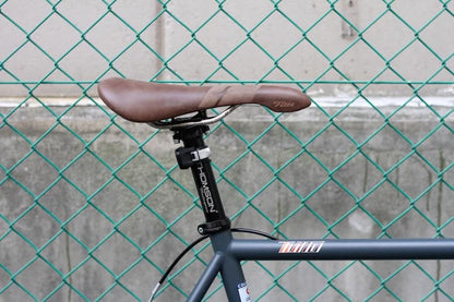 Selle Italia Flite Bullitt Leather Saddle, L1 IDmatch, Ti 316 Rails, Brown 2