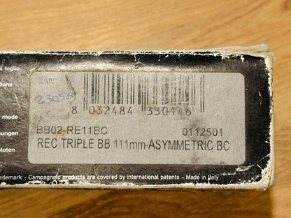 NOS Campagnolo Record Bottom Bracket BB02-RE11BC 68x111mm Square Taper ISO 2002 5