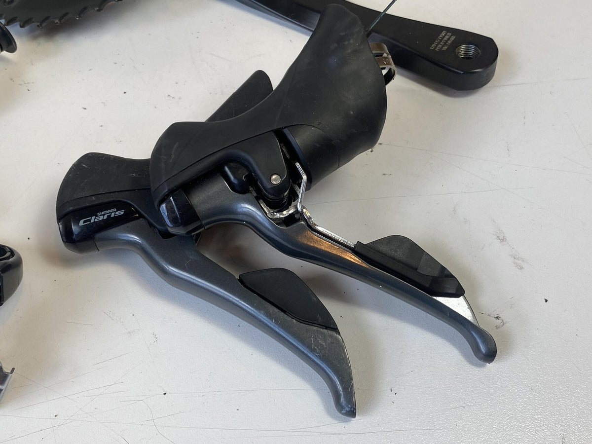 Used Shimano Claris R2000 2x8 Speed Mini Groupset 48/30t 7