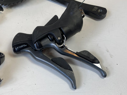 Used Shimano Claris R2000 2x8 Speed Mini Groupset 48/30t 7