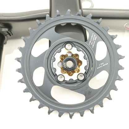 SRAM XX1 Eagle Carbon Crankset, DUB Wide, 175mm, 30T, Boost, 12-Speed, 55mm CL 3