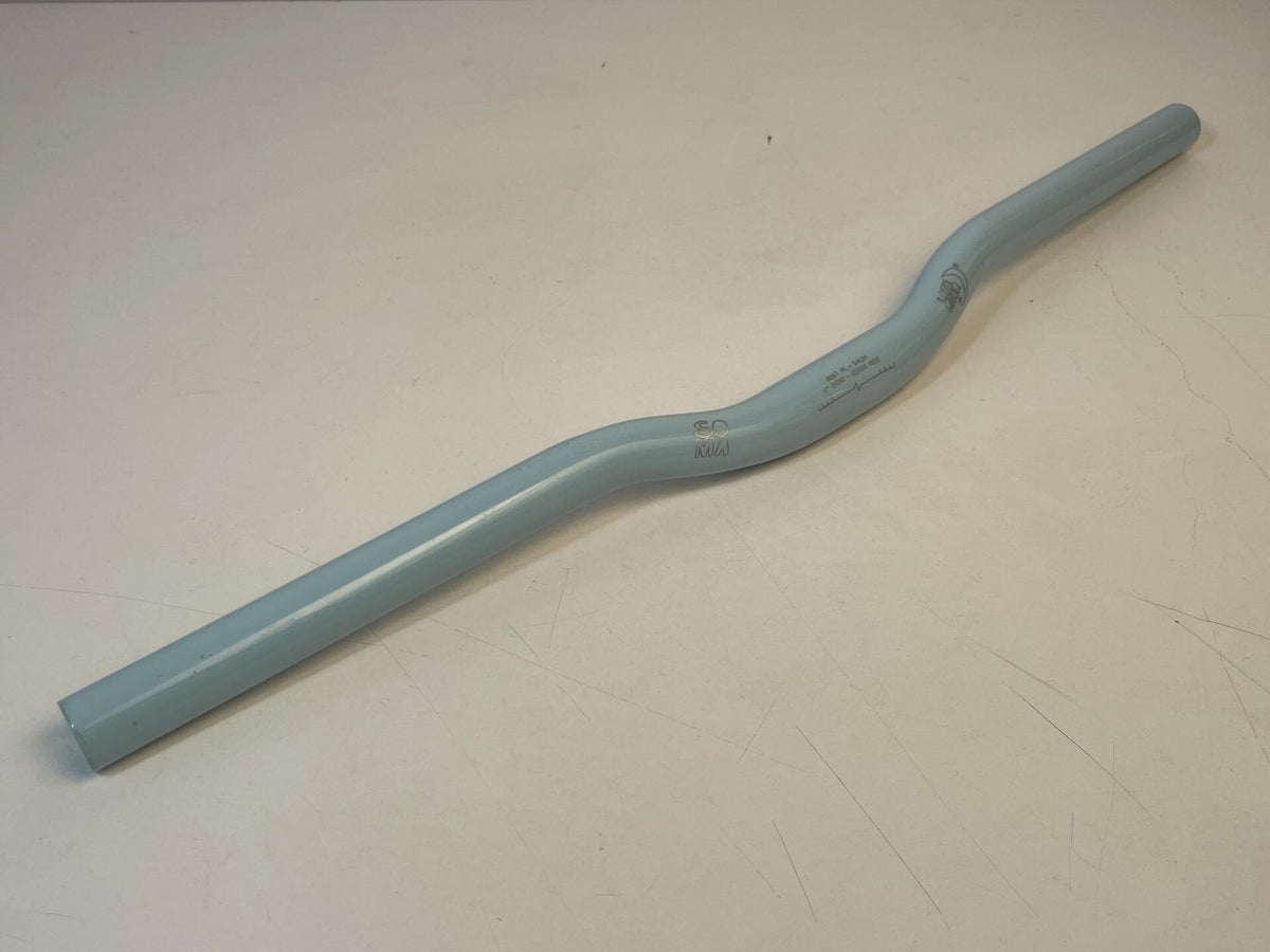 Unused Soma Late Riser Handlebars 540mm x 25mm x 25.4mm Clamp - Blue Powder Coat 3