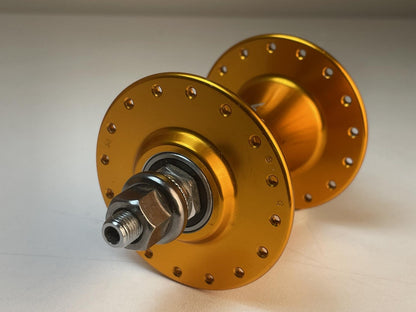 NOS Soma Somax Front Track Hub 32h x 100mm - Orange Anodized 4