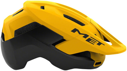 MET Terrae Mips Mountain Helmet Burned Yellow Matte Medium with Visor 3