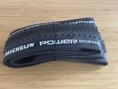 Michelin Power Gravel Tire 700x35c Folding Bead Tubeless Ready Black 1x 1