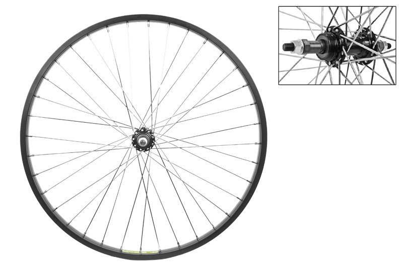 WM Wheel Rear 26x1.75 559x25 Aly Bk 36 Aly Fw 5/6/7sp Bo Bk 135mm 12gss 1