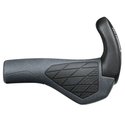 Ergon GS2-S Grips w/ Bar Ends - Small Black/Gray - Hybrid Comfort MTB Bike 1