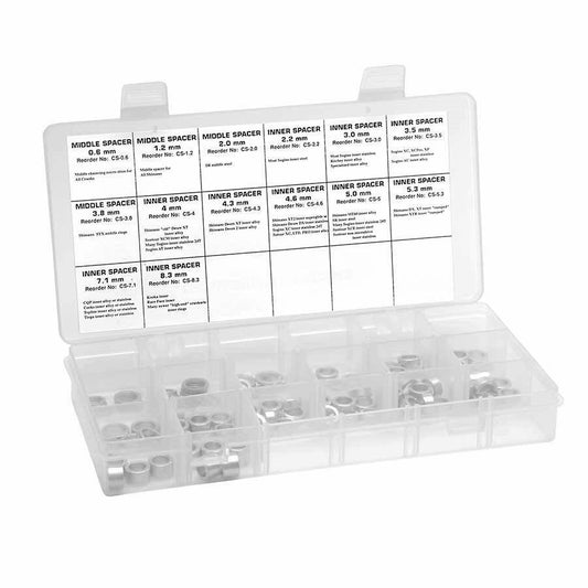Wheels Manufacturing Chainring spacer kit 18-Compartment Plastic Box 1
