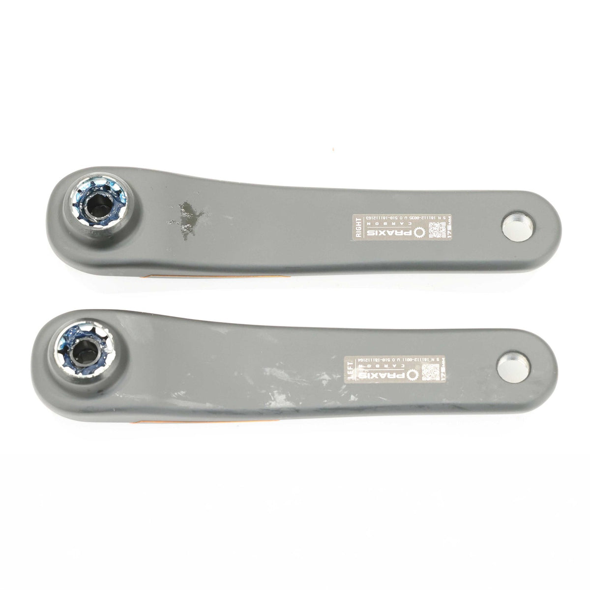 Praxis E-Bike Crank Arm Set, Bosch SX & CX/Yamaha/Giant, ISIS, 175mm,EC-1 Type 1 4