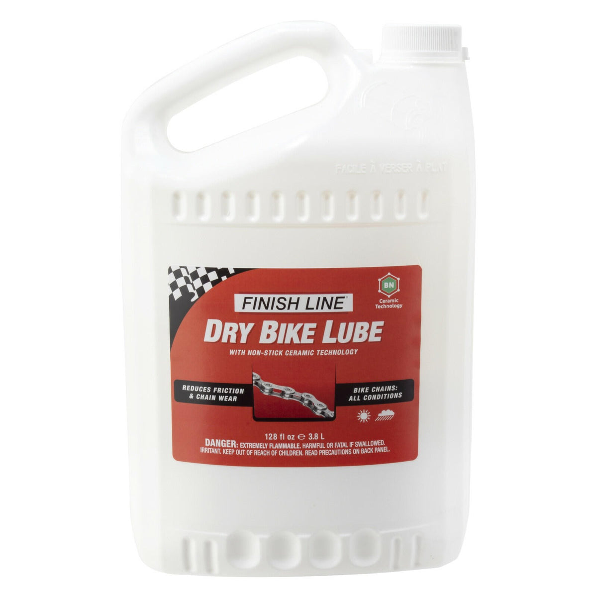 Finish Line Dry Lube with Ceramic Technology - 1 Gallon 1
