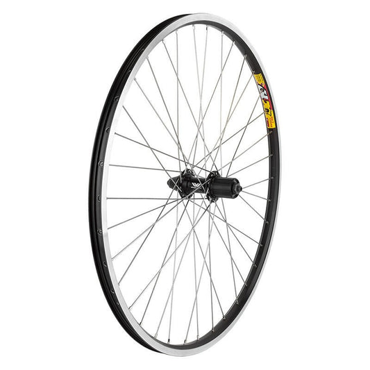 Weinmann Zac19 Rear MTB Wheel 26" (559x19) Black 36H Alloy 8-10spd QR 135mm 1