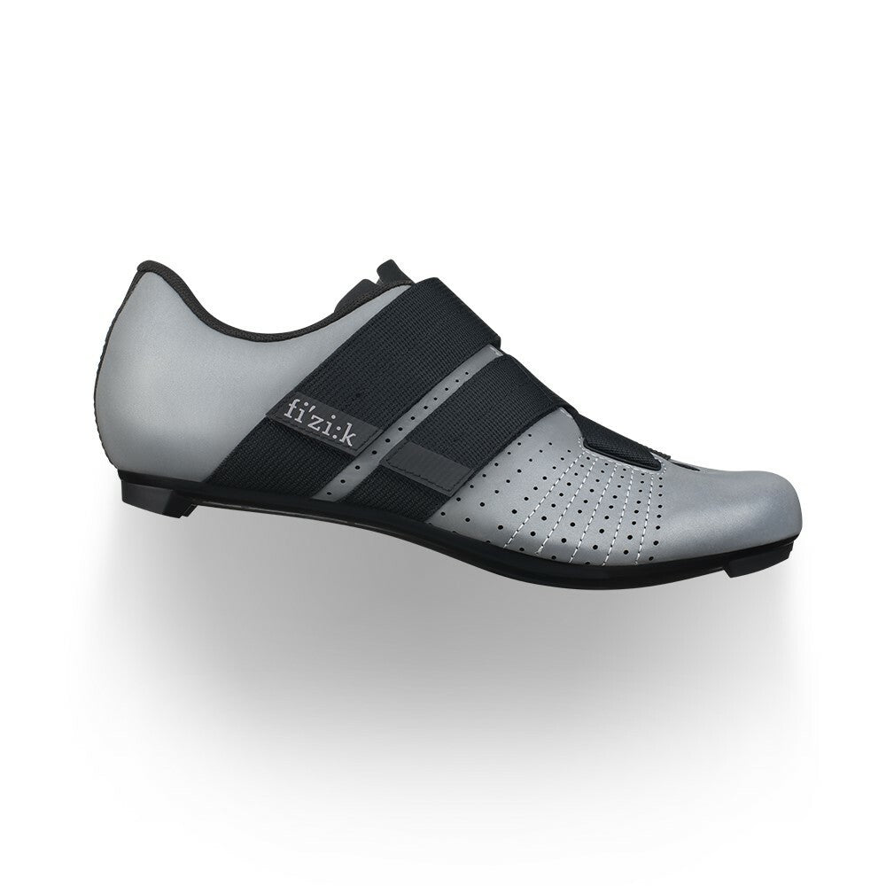 Fizik Tempo Powerstrap R5 Reflective Grey Black EU 37 Road Shoes 1