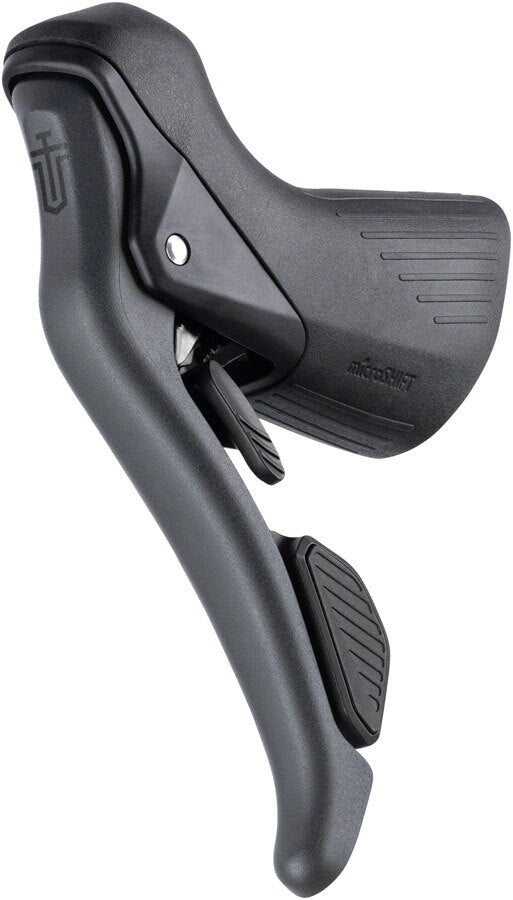 microSHIFT Sword Left Drop Bar Shifter/Brake Lever - Double Sword Compatible 1