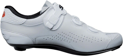 SIDI Genius 10 Road Cycling Shoes White Size 46 Unisex Dial Closure 2
