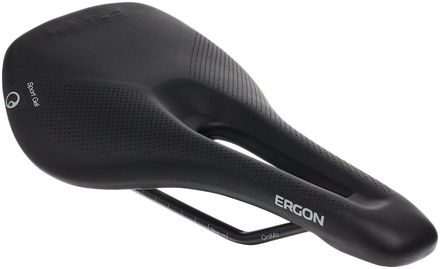Ergon SR Sport Gel Saddle - Chromoly, Black, Women's, Medium/Large 1