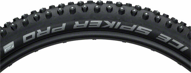 Schwalbe Ice Spiker Pro Studded Tire 27.5x2.25 EVO Wire Bead Black with Special 1