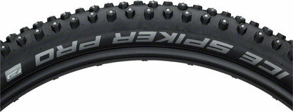 Schwalbe Ice Spiker Pro Studded Tire 27.5x2.25 EVO Wire Bead Black with Special 1