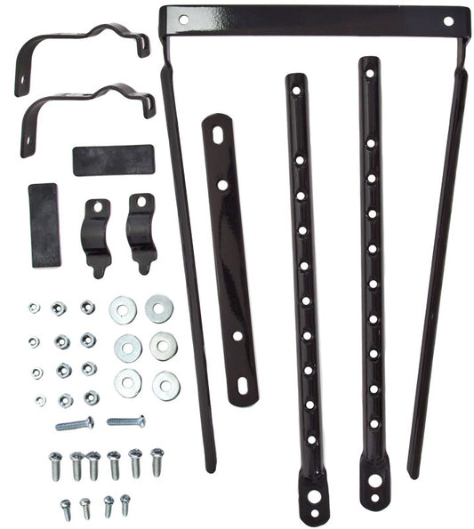 Wald Products WALD Basket Parts Basket Part Wald 257gbx Adj Legs/fittings Blk 1