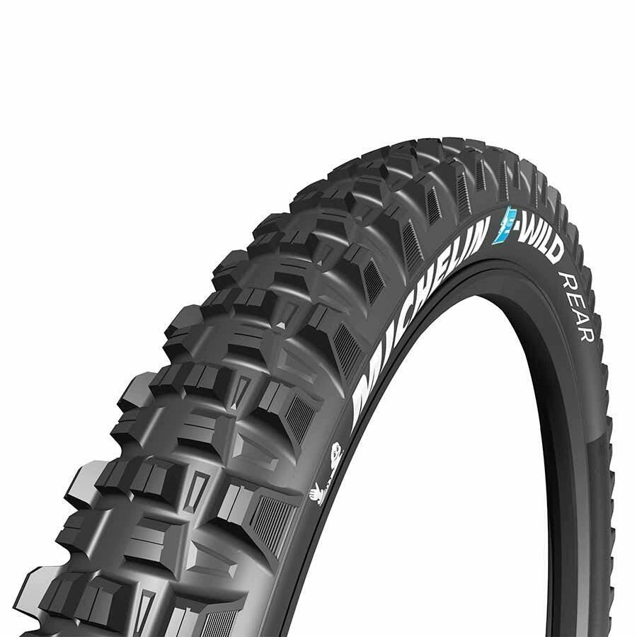 Michelin E-Wild Rear Tire 27.5''x2.60 Folding Tubeless Ready E-GUM-X GravityShie 1