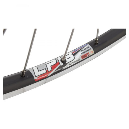 Weinmann LP18 Alloy Road 700c Wheelset Double Wall 8-11 Speed Black 36H QR Hubs 4