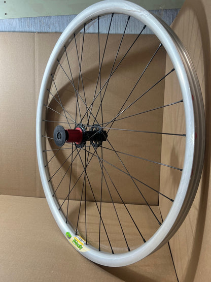 Velocity P-35 Rear 29" Wheel Silver w/ Velocity 6-bolt Disc Hub 32H 8-10sp Cass 6