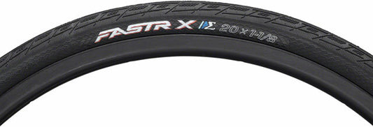 Tioga FASTR X S-Spec BMX Tire 20x1-1/8 Folding Bead Black 1