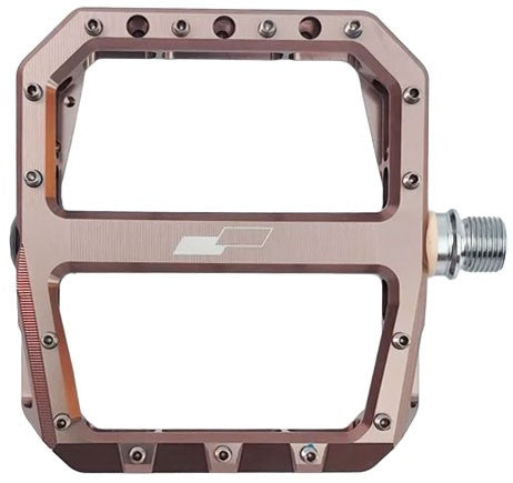 Sensus Crue Rose Gold Platform Pedals 16 SQ in Aluminum Body, IGUS Bushings 1