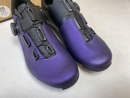 Unused Fizik Tempo Decos Carbon Clip In Shoes - Aubergine EU Size 37 4