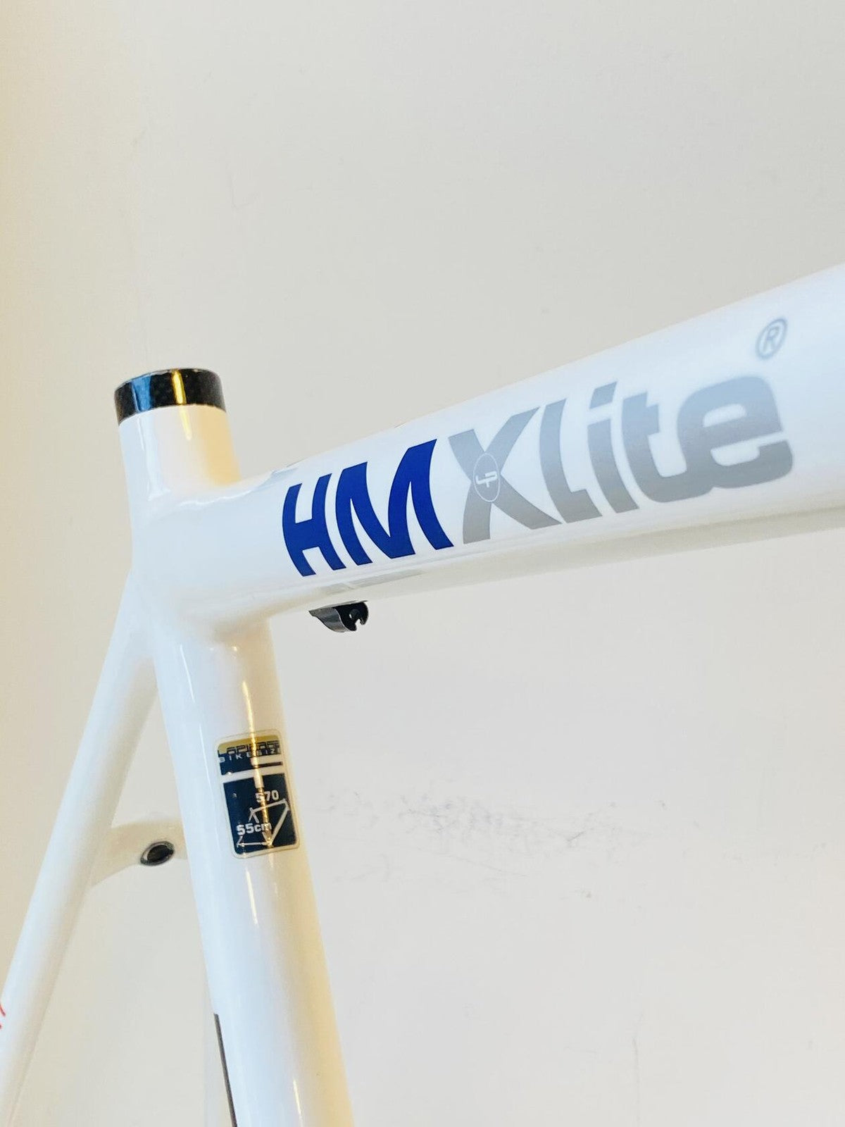 LAPIERRE HM X-Lite Carbon Frame w/o Fork 55cm Low Mileage - White 4